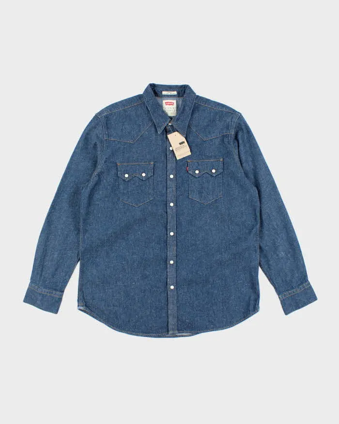 Levi's Deadstock Denim Western Shirt - XL sold by Rokit
