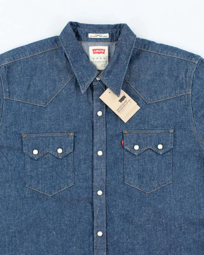 Levi's Deadstock Denim Western Shirt - XL sold by Rokit product image thumbnail 3
