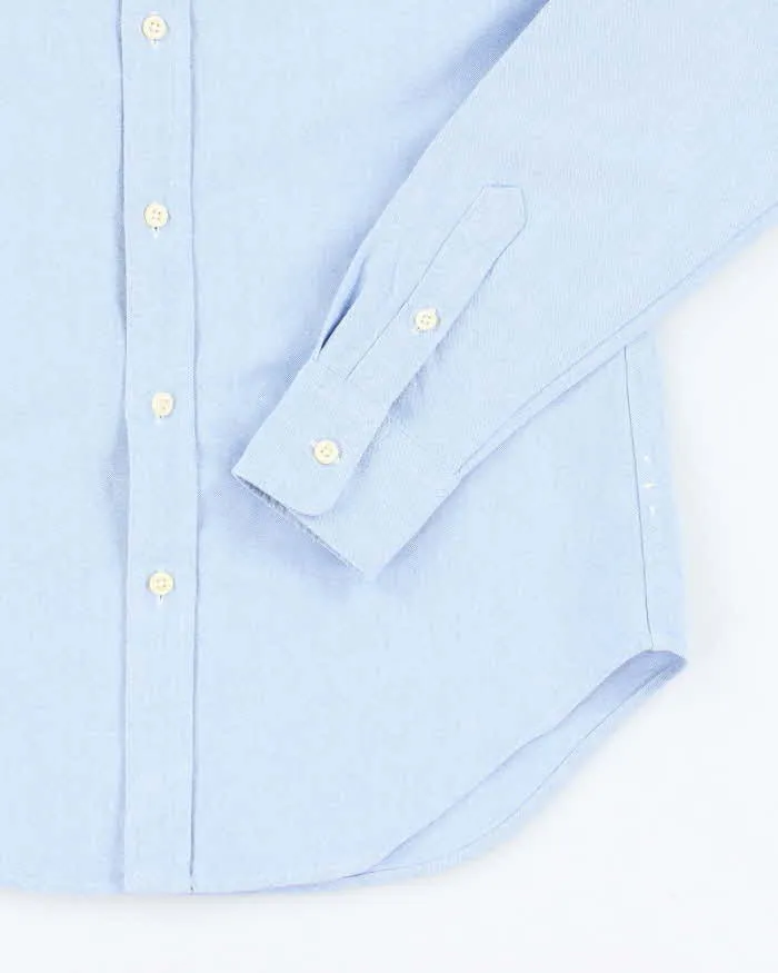 Ralph Lauren Plain Blue Long Sleeve Shirt - XS sold by Rokit product image thumbnail 4