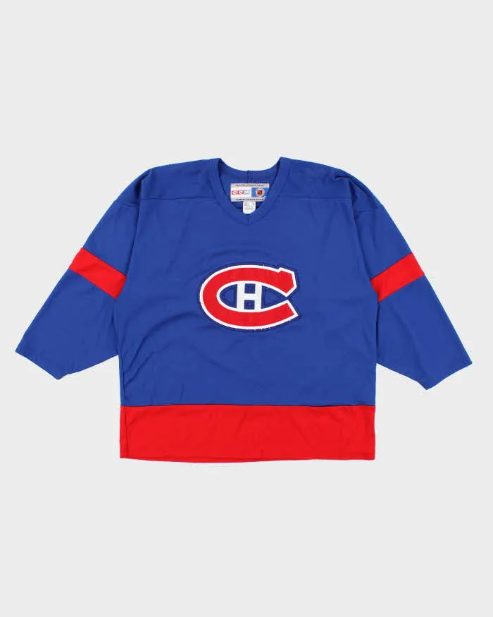 Vintage CCM Montreal Canadians NHL Hockey Jersey - XL sold by Rokit