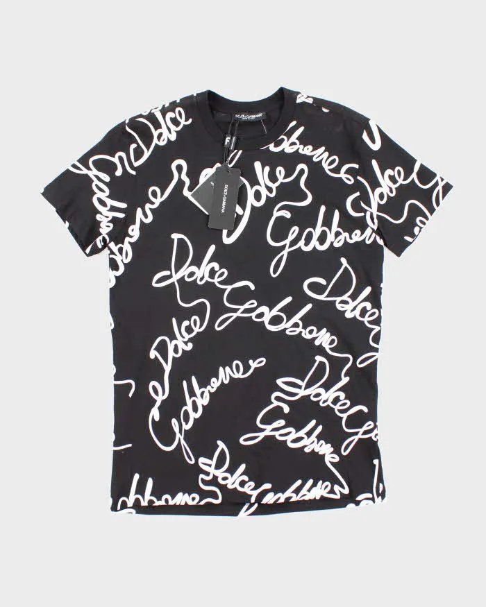 Vintage Y2K Dolce & Gabbana Deadstock All Over Print T-Shirt - S sold by Rokit