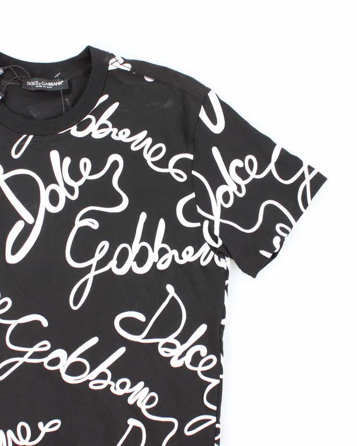 Vintage Y2K Dolce & Gabbana Deadstock All Over Print T-Shirt - S sold by Rokit product image thumbnail 4