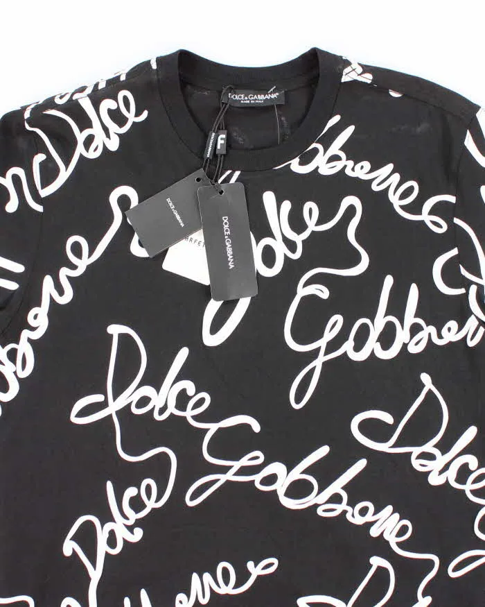 Vintage Y2K Dolce & Gabbana Deadstock All Over Print T-Shirt - S sold by Rokit product image thumbnail 3