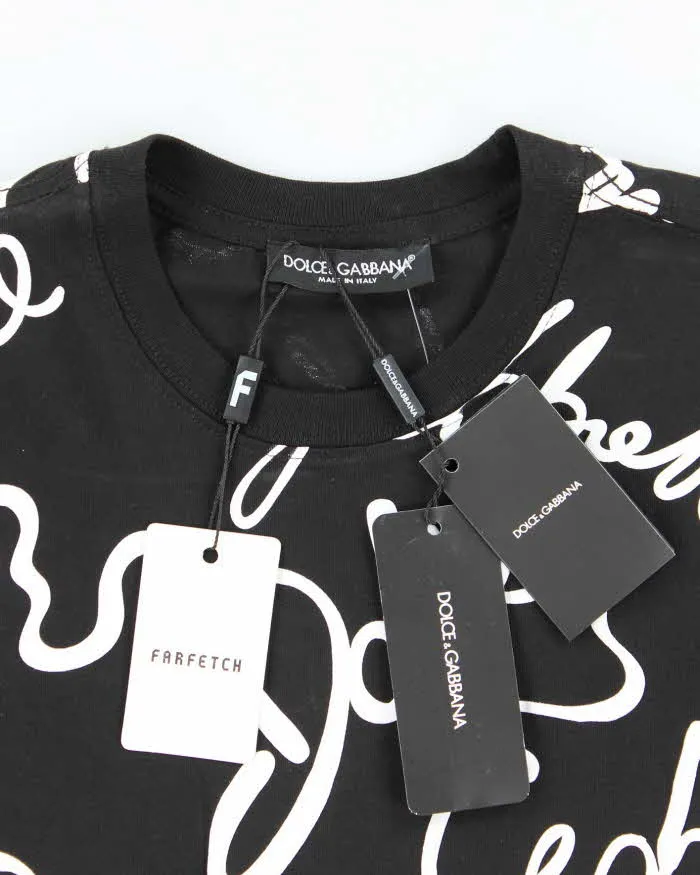 Vintage Y2K Dolce & Gabbana Deadstock All Over Print T-Shirt - S sold by Rokit product image thumbnail 5