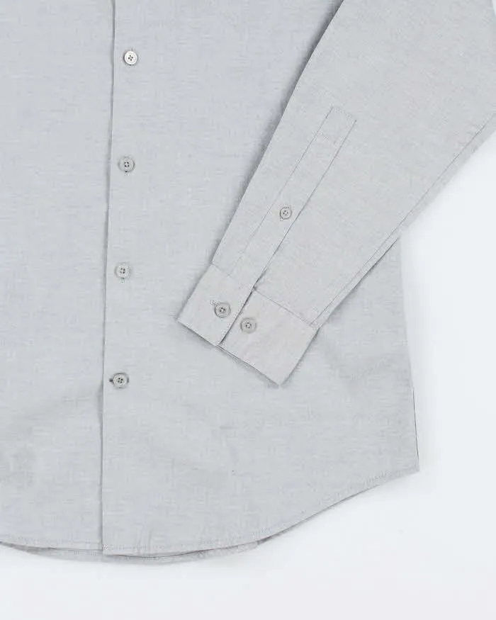 Vintage DKNY Plain Slim Fit Long Sleeve Shirt - S sold by Rokit product image thumbnail 4