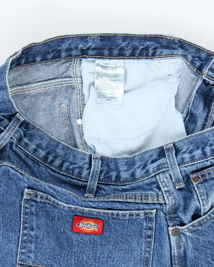 Vintage Dickies Dark Wash Single Knee Carpenter Trousers - W34 L30 sold by Rokit product image thumbnail 5