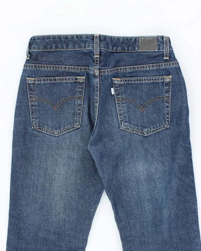 Vintage Levi's Silver Tab Dark Wash Flared Jeans - W28 L34 sold by Rokit product image thumbnail 4