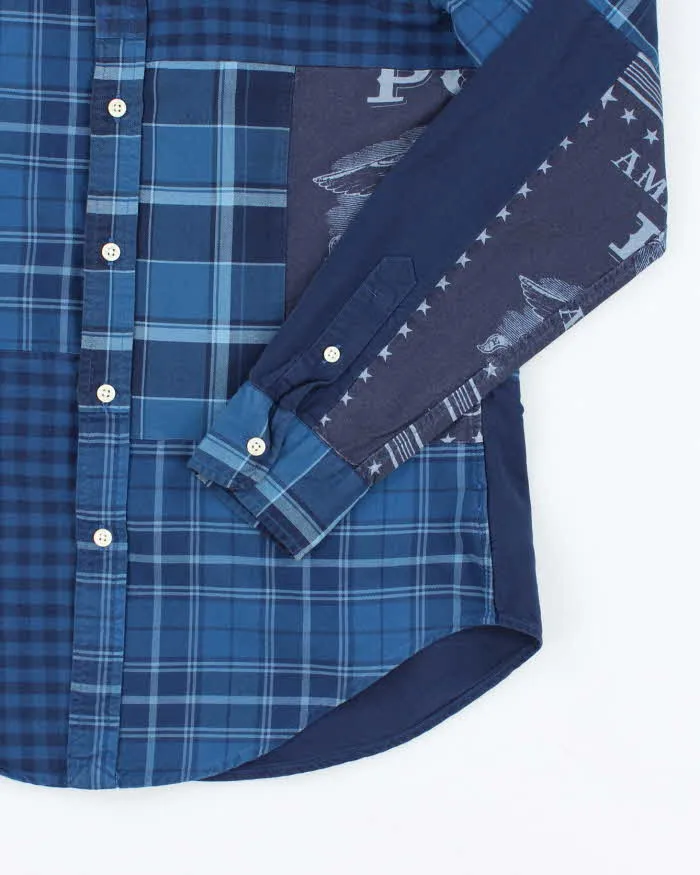 Vintage 2000's Ralph Lauren Patched Patterned Long Sleeve Shirt - S sold by Rokit product image thumbnail 4