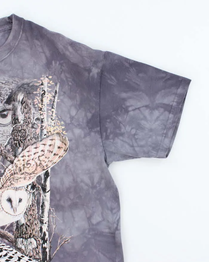 The Mountain Owls Print Grey Cotton T-Shirt - XL sold by Rokit product image thumbnail 4