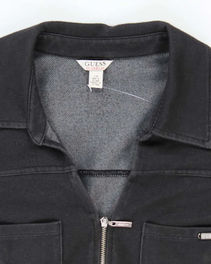 Guess Stretchy Black Belted Knee Length Leisure Dress - L sold by Rokit product image thumbnail 5