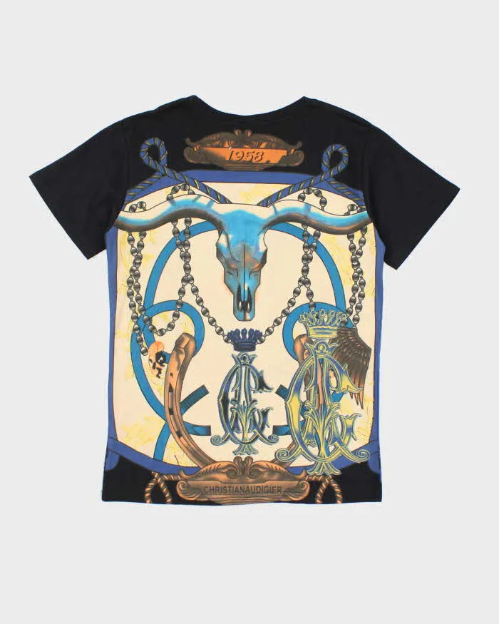Vintage 2000's Christian Audiger Deadstock with Tags All Over Print T-Shirt - M sold by Rokit product image thumbnail 2