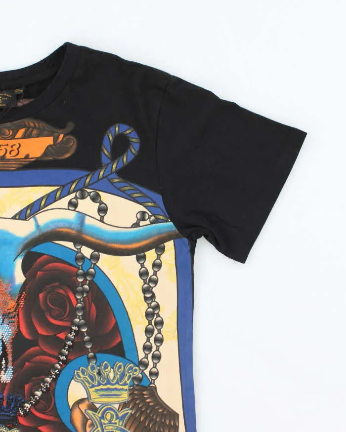 Vintage 2000's Christian Audiger Deadstock with Tags All Over Print T-Shirt - M sold by Rokit product image thumbnail 4