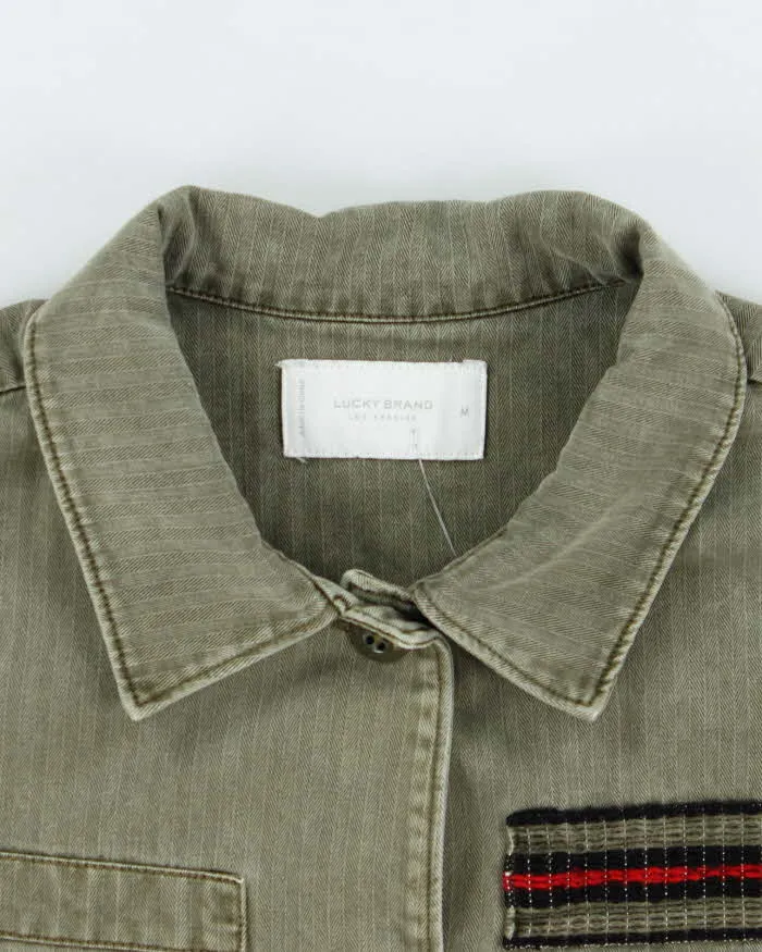 Lucky Brand Khaki Military Style Jacket - M sold by Rokit product image thumbnail 5