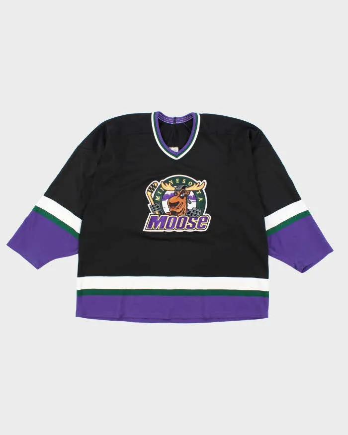 Vintage 90's Minnesota Moose Oversized Embroidered Ice Hockey Jersey - XL sold by Rokit