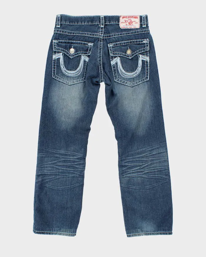 True Religion Medium Wash Straight Leg Jean - W32 L31 sold by Rokit product image thumbnail 2