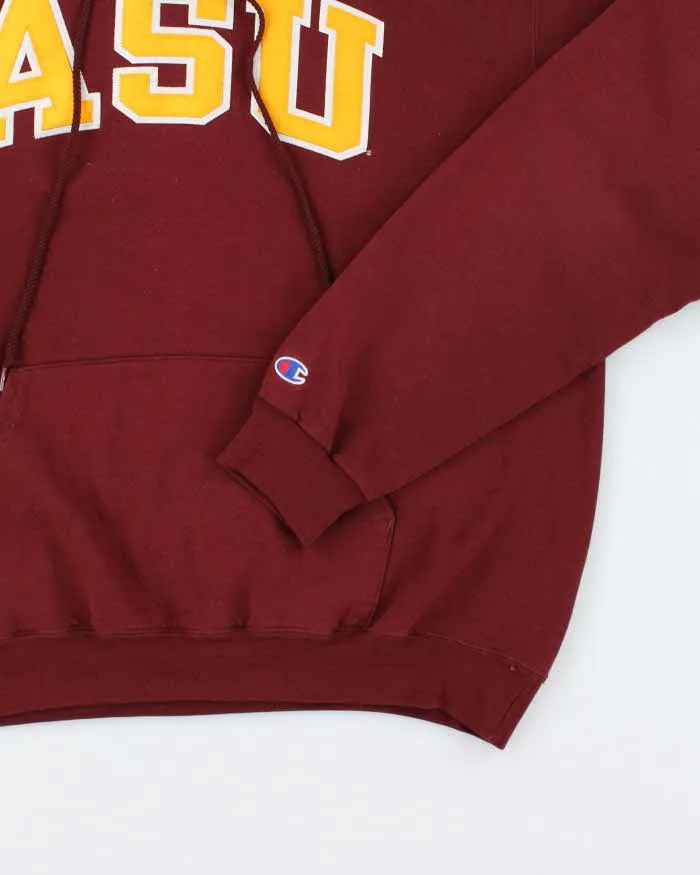 Vintage Champion ASU Patched Hoodie - L sold by Rokit product image thumbnail 4