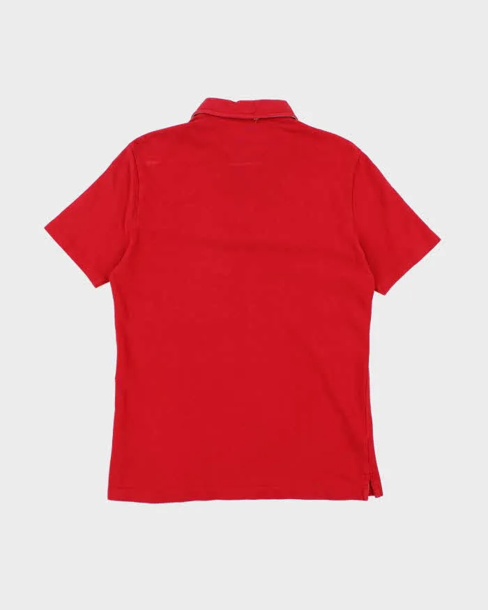 Vintage Y2K Burberry Small Embroidered Logo Polo Shirt - M sold by Rokit product image thumbnail 2