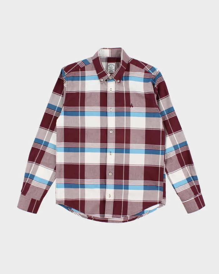 Brooks Brothers Check Long Sleeve Shirt - M sold by Rokit