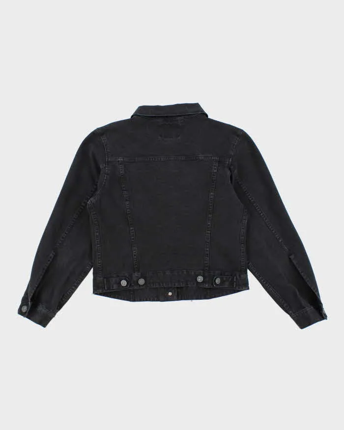 Vintage Y2K Levi's SilverTab Dark Grey Stone Wash Denim Jacket - L sold by Rokit product image thumbnail 2