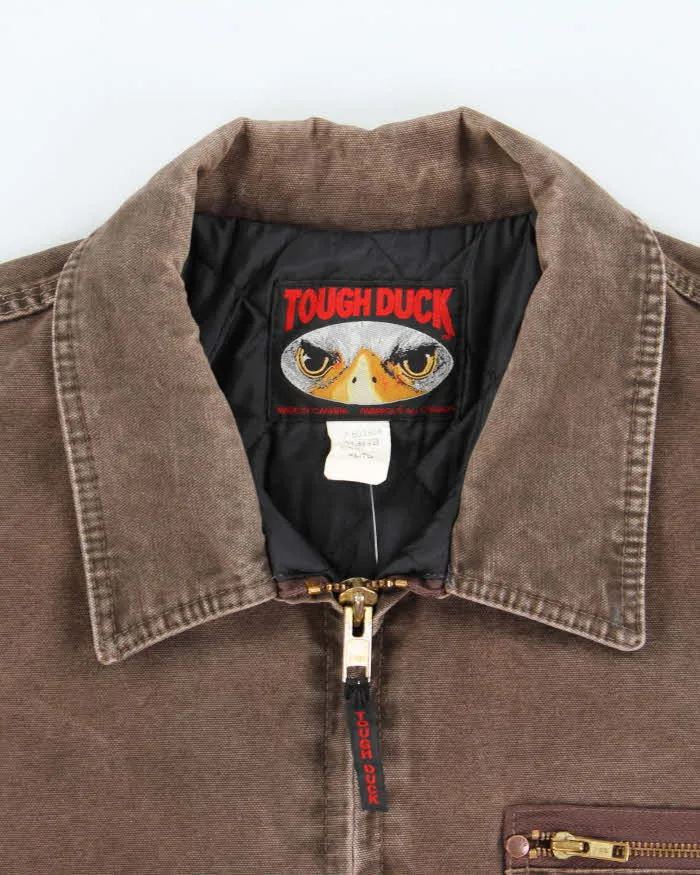 Vintage 2000's Tough Duck Faded Brown Lined Detroit Style Jacket - XL sold by Rokit product image thumbnail 5
