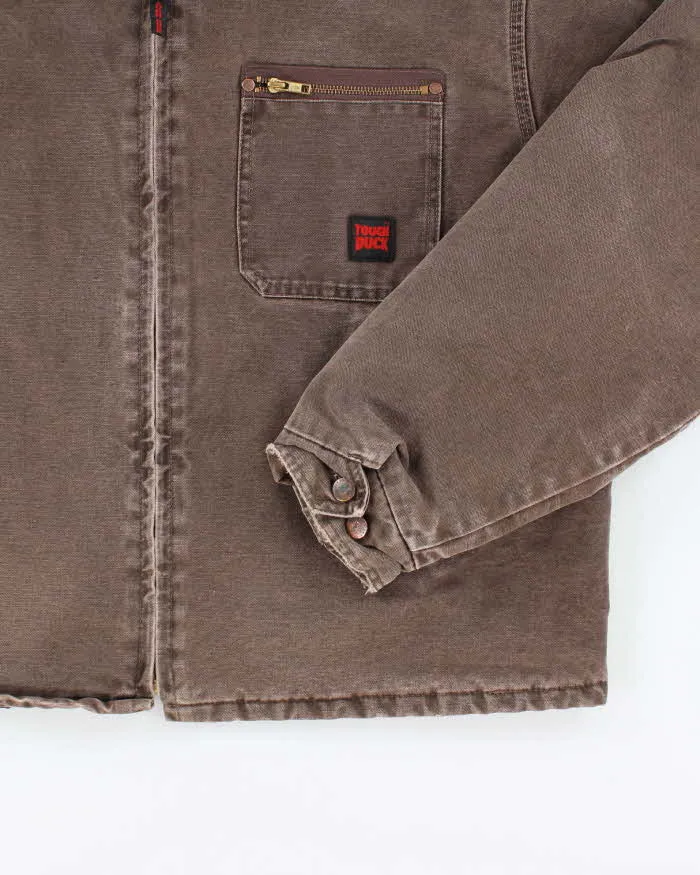 Vintage 2000's Tough Duck Faded Brown Lined Detroit Style Jacket - XL sold by Rokit product image thumbnail 4