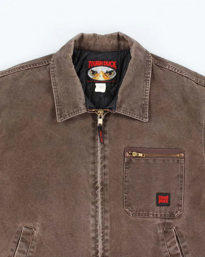 Vintage 2000's Tough Duck Faded Brown Lined Detroit Style Jacket - XL sold by Rokit product image thumbnail 3