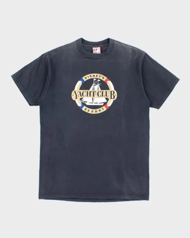 Vintage Disney Resort Yacht Club Graphic T-Shirt - L sold by Rokit