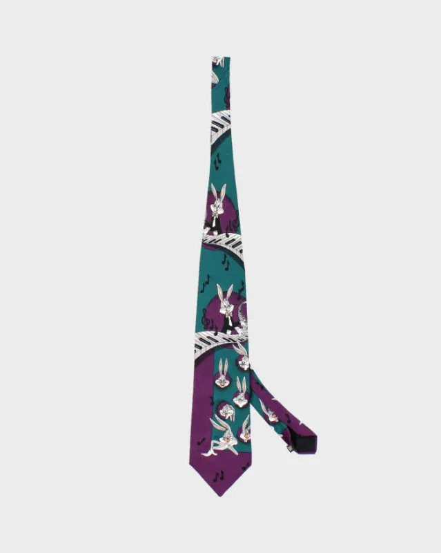 Vintage Looney Tunes Bugs Bunny Tie sold by Rokit