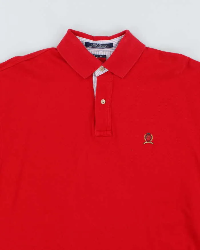 Vintage 90's Tommy Hilfiger Small Crest Polo Shirt - M sold by Rokit product image thumbnail 3