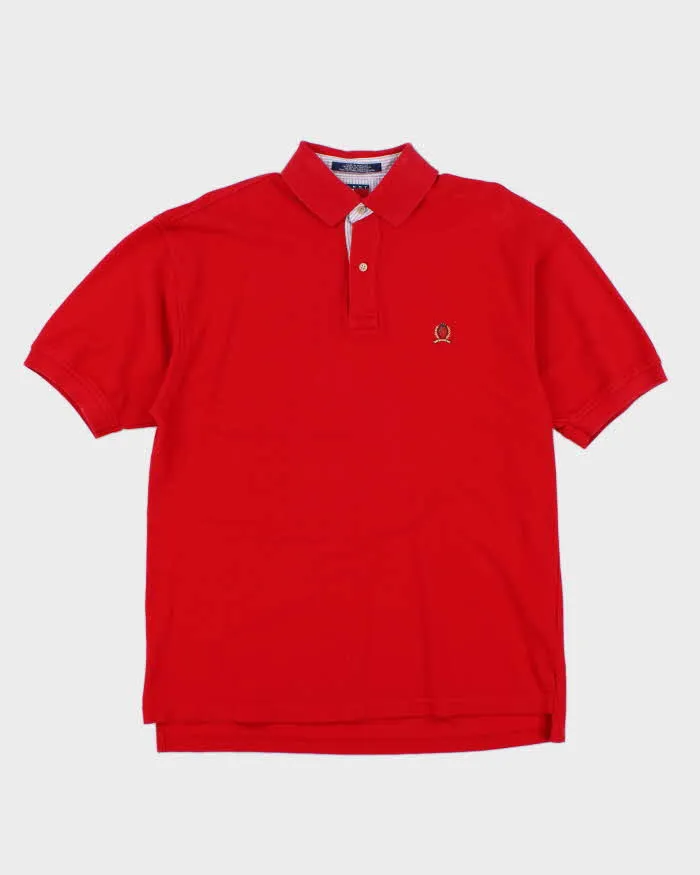 Vintage 90's Tommy Hilfiger Small Crest Polo Shirt - M sold by Rokit