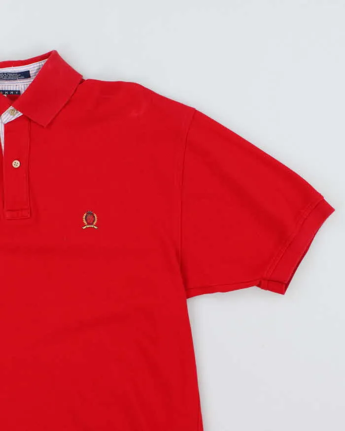 Vintage 90's Tommy Hilfiger Small Crest Polo Shirt - M sold by Rokit product image thumbnail 4