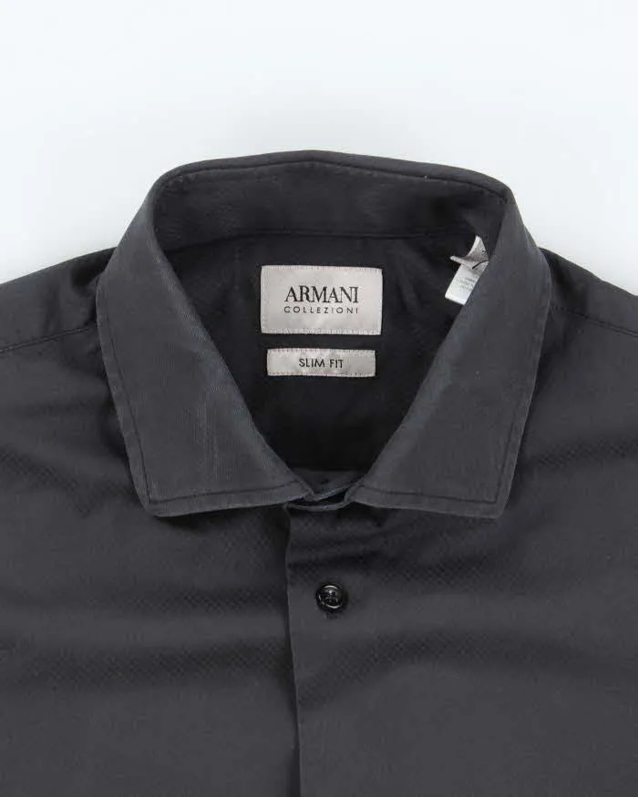 Vintage 2000's Armani Collezioni Lightweight Long Sleeve Shirt - M sold by Rokit product image thumbnail 5