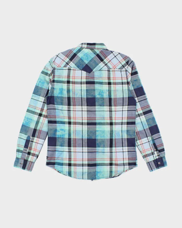 Vintage Y2K Guess Patterned Long Sleeve Shirt - M sold by Rokit product image thumbnail 2