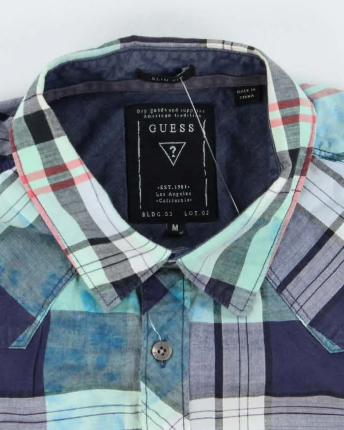 Vintage Y2K Guess Patterned Long Sleeve Shirt - M sold by Rokit product image thumbnail 5