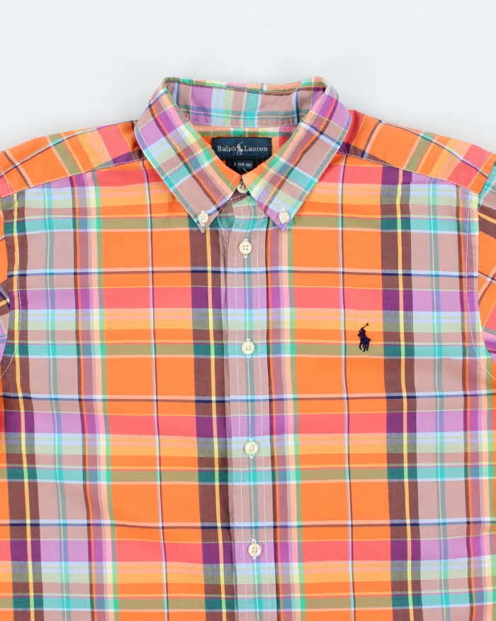 Vintage Y2K Ralph Lauren Patterned Long Sleeve Shirt - L sold by Rokit product image thumbnail 3