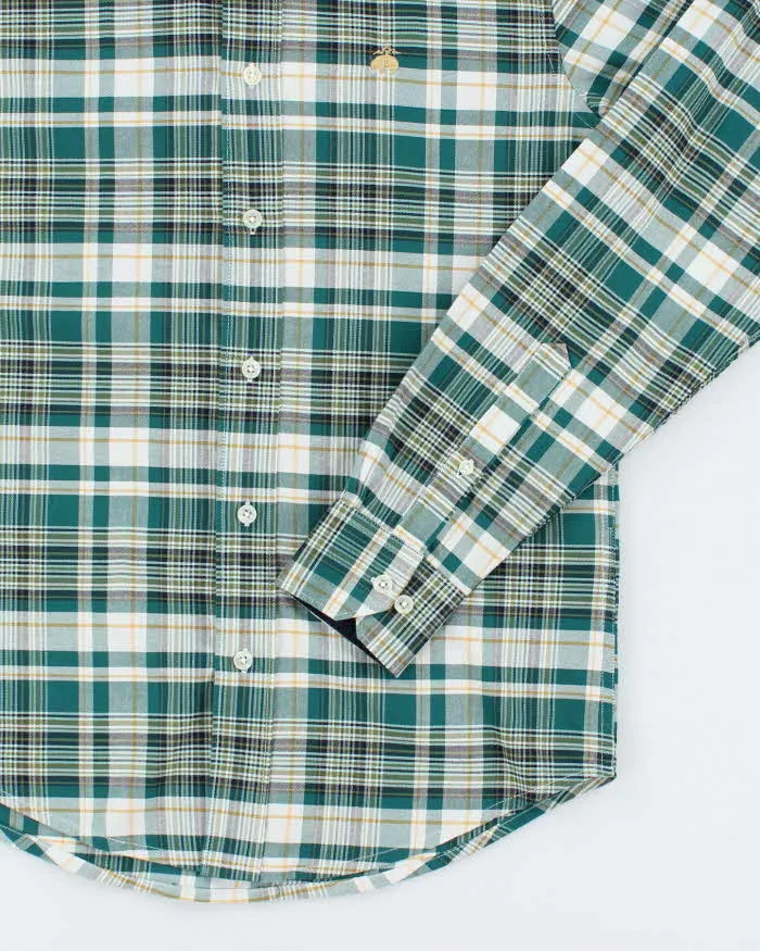 Brooks Brothers Green Check Long Sleeve Shirt - M sold by Rokit product image thumbnail 4