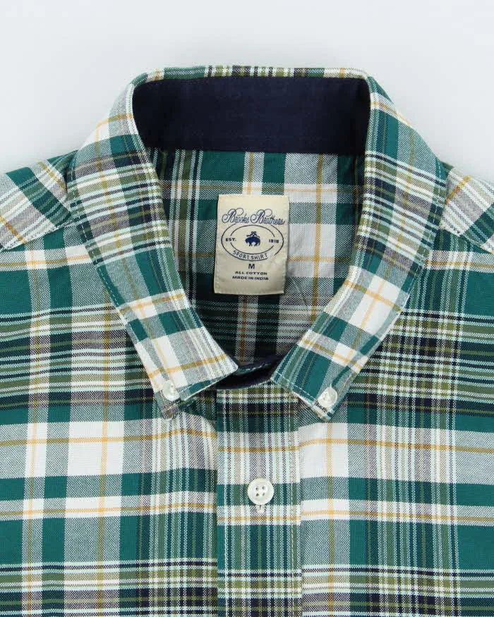 Brooks Brothers Green Check Long Sleeve Shirt - M sold by Rokit product image thumbnail 5