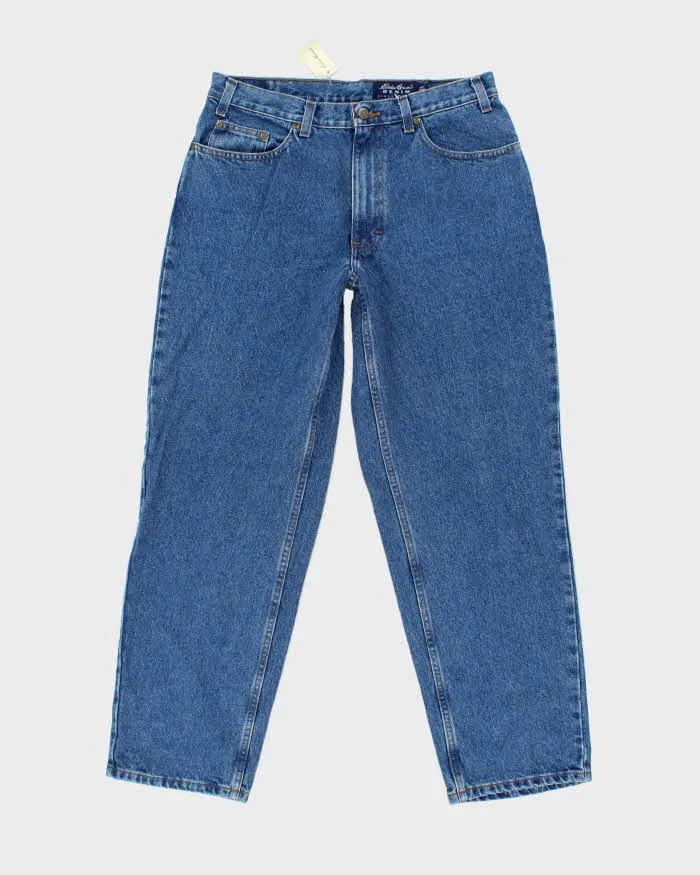 Vintage Eddie Bauer Deadstock Medium Wash Jeans - W33 L31 sold by Rokit