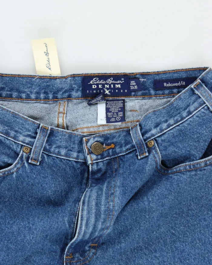 Vintage Eddie Bauer Deadstock Medium Wash Jeans - W33 L31 sold by Rokit product image thumbnail 5
