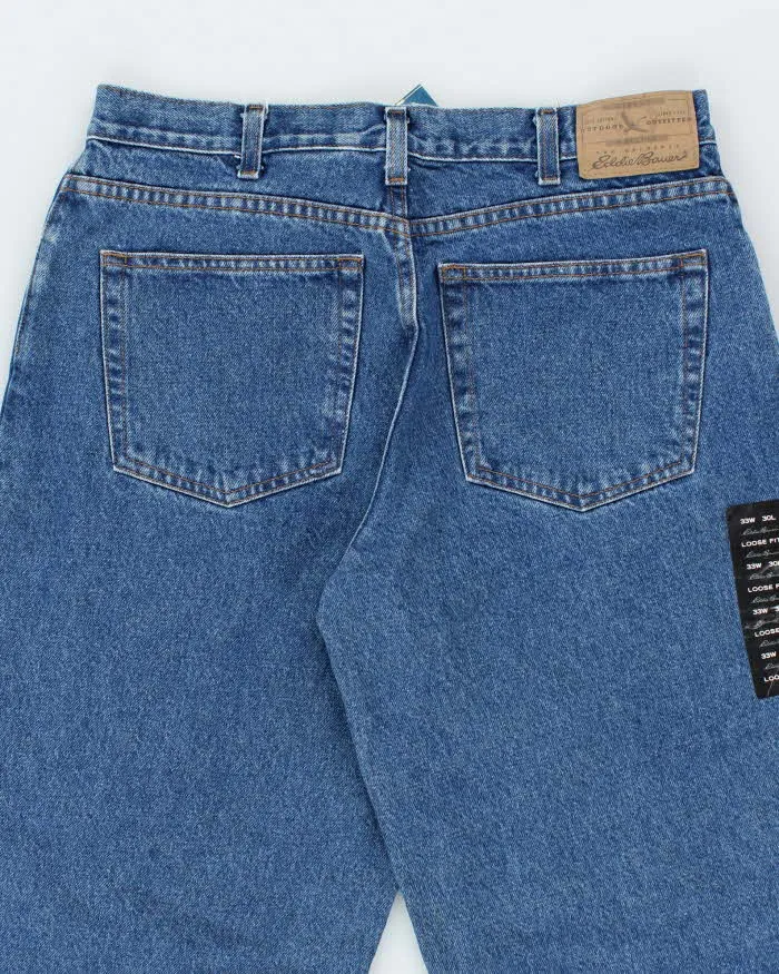 Vintage Eddie Bauer Deadstock Medium Wash Jeans - W33 L31 sold by Rokit product image thumbnail 4