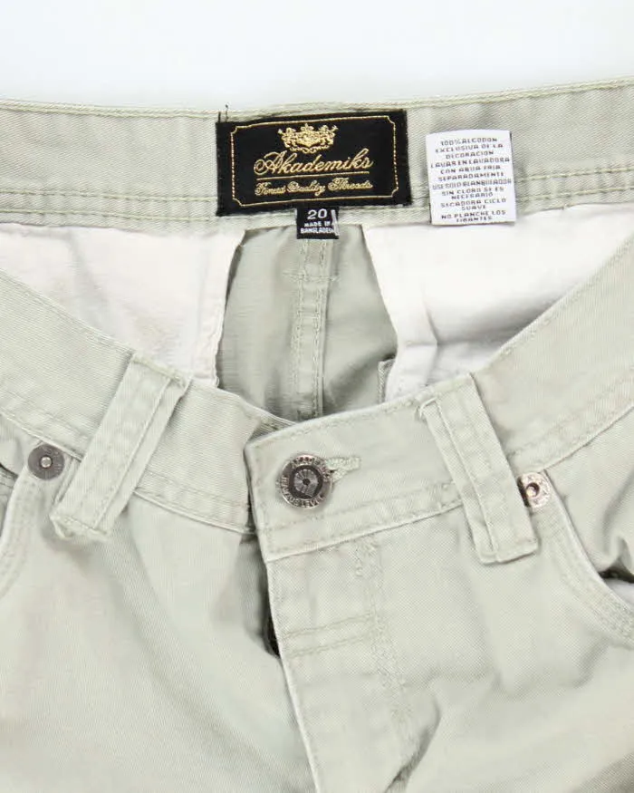 Vintage Y2K Akademiks Wide Leg Beige Cargo Shorts - W28 L13 sold by Rokit product image thumbnail 5