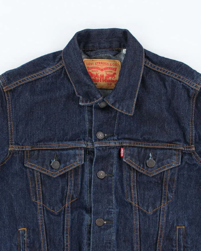 Levi's Dark Wash Denim Jacket - S sold by Rokit product image thumbnail 3