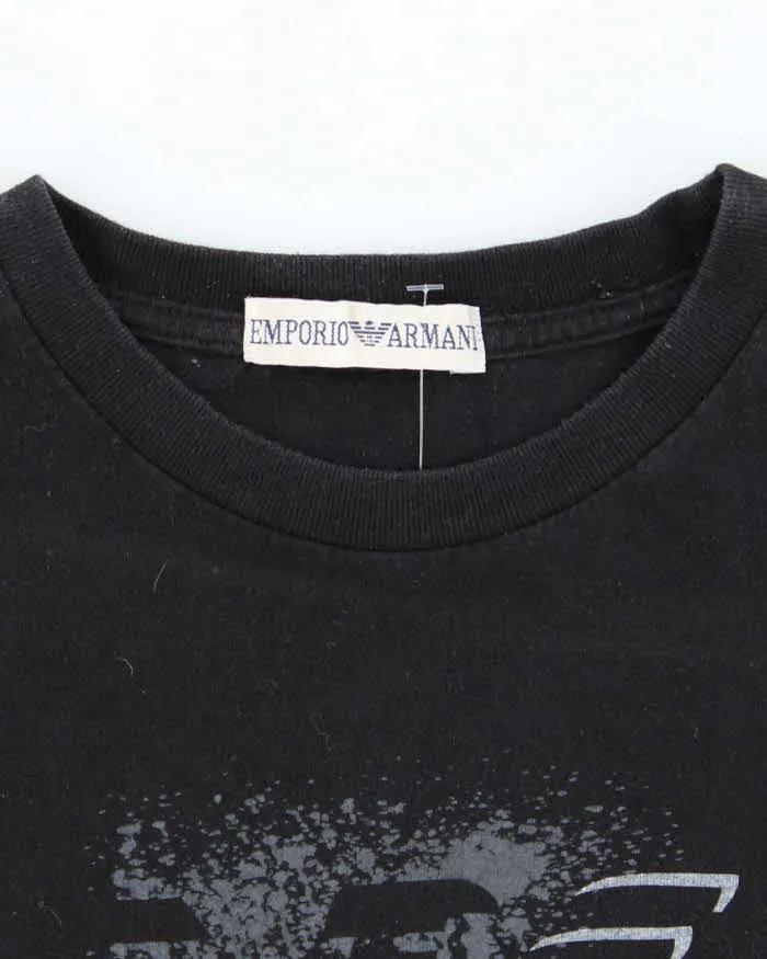 Vintage Y2K Emporio Armani Centre Logo Graphic T-Shirt - M sold by Rokit product image thumbnail 5