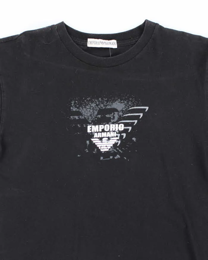 Vintage Y2K Emporio Armani Centre Logo Graphic T-Shirt - M sold by Rokit product image thumbnail 3