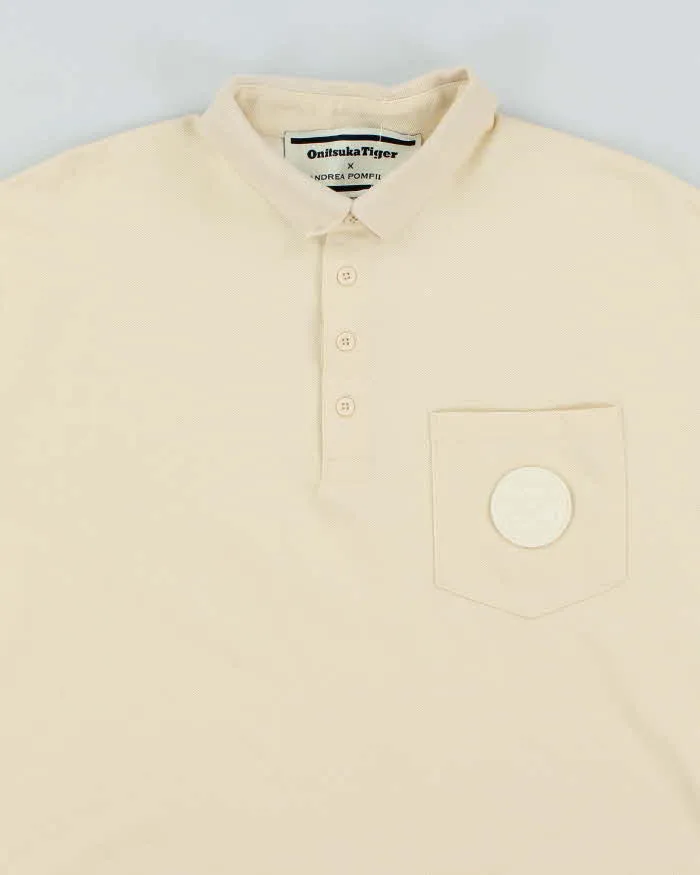 Onitsuka Tiger x Andrea Pompilio Patch Logo Pocket Polo Shirt - L sold by Rokit product image thumbnail 3