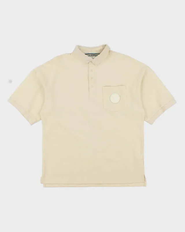 Onitsuka Tiger x Andrea Pompilio Patch Logo Pocket Polo Shirt - L sold by Rokit