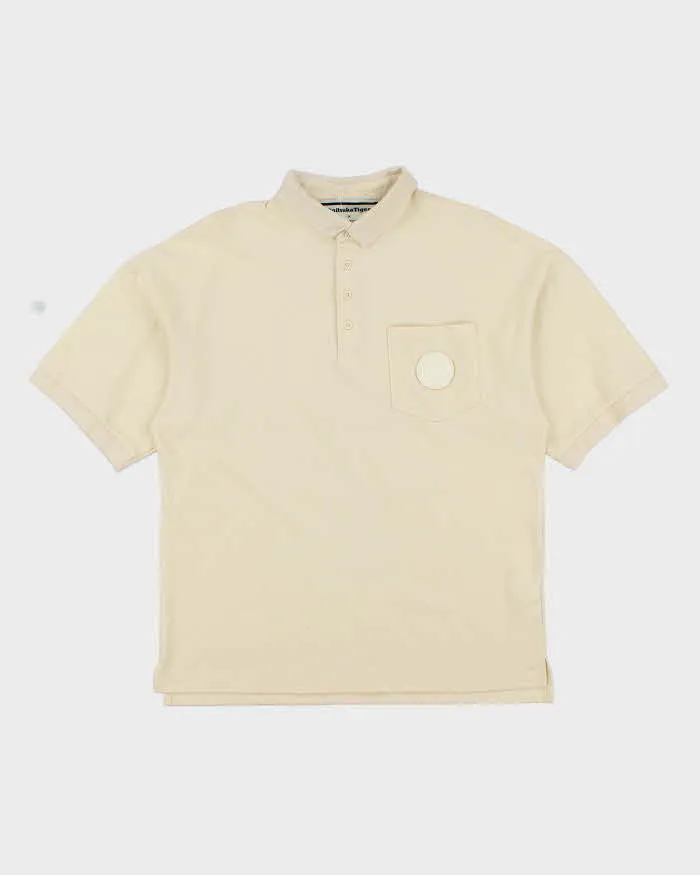 Onitsuka Tiger x Andrea Pompilio Patch Logo Pocket Polo Shirt - L sold by Rokit