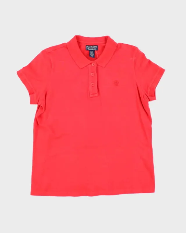 Vintage Y2K Ralph Lauren Small RL Embroidered Polo Shirt - XL made by Ralph Lauren
