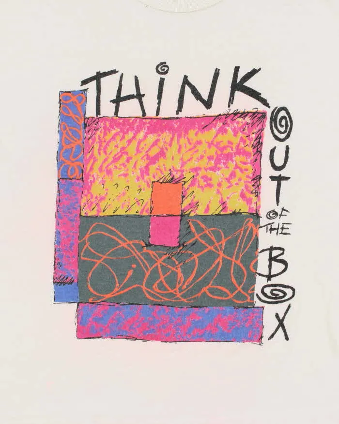 Vintage Single Stitch Boxy Graphic T-Shirt - L/XL sold by Rokit product image thumbnail 3