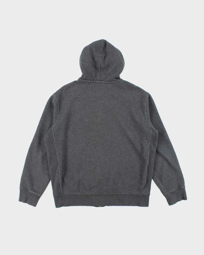 Polo Ralph Lauren Grey Zip-Up Hoodie - XL sold by Rokit product image thumbnail 2